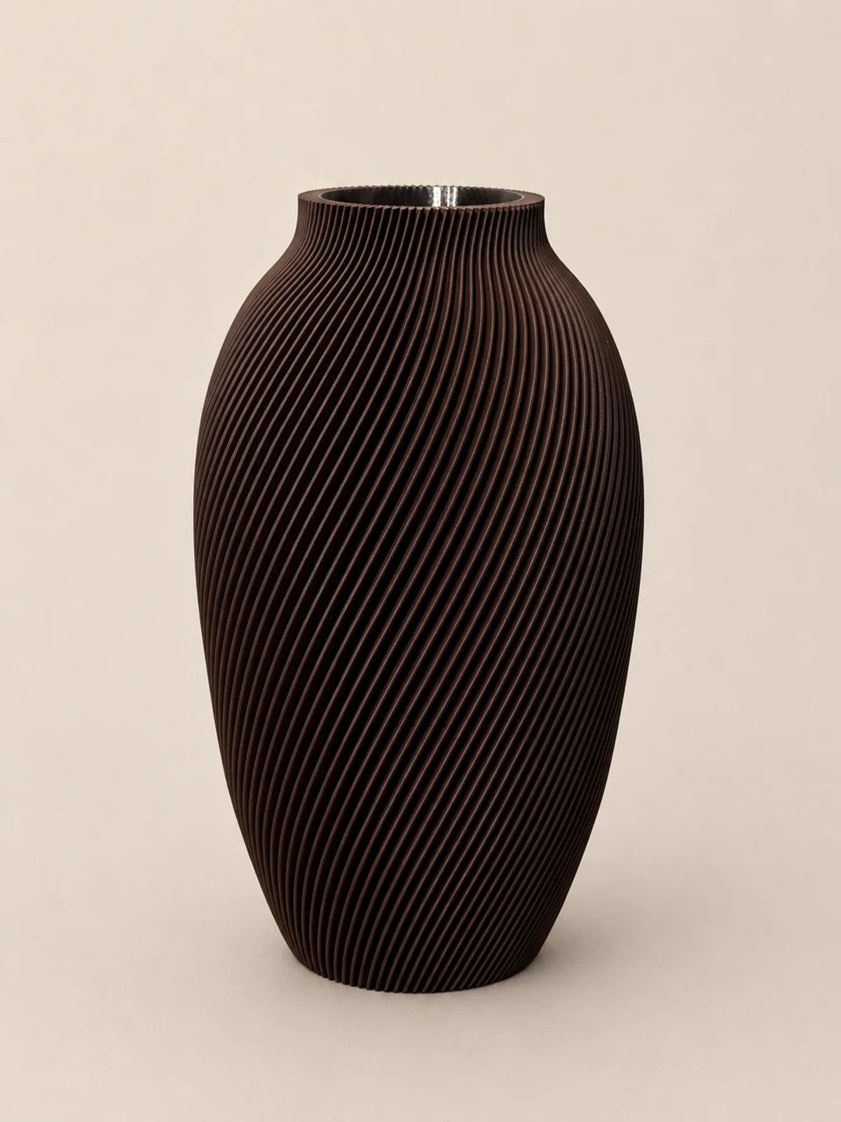 Spire Vase in Brown