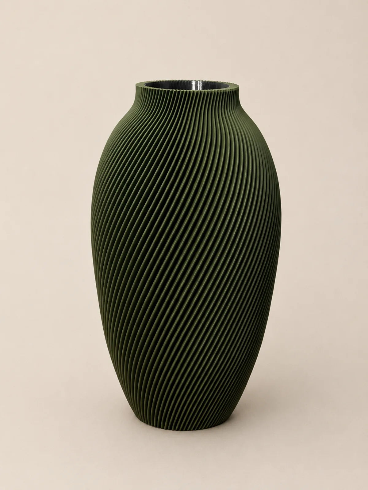Spire Vase in Olive
